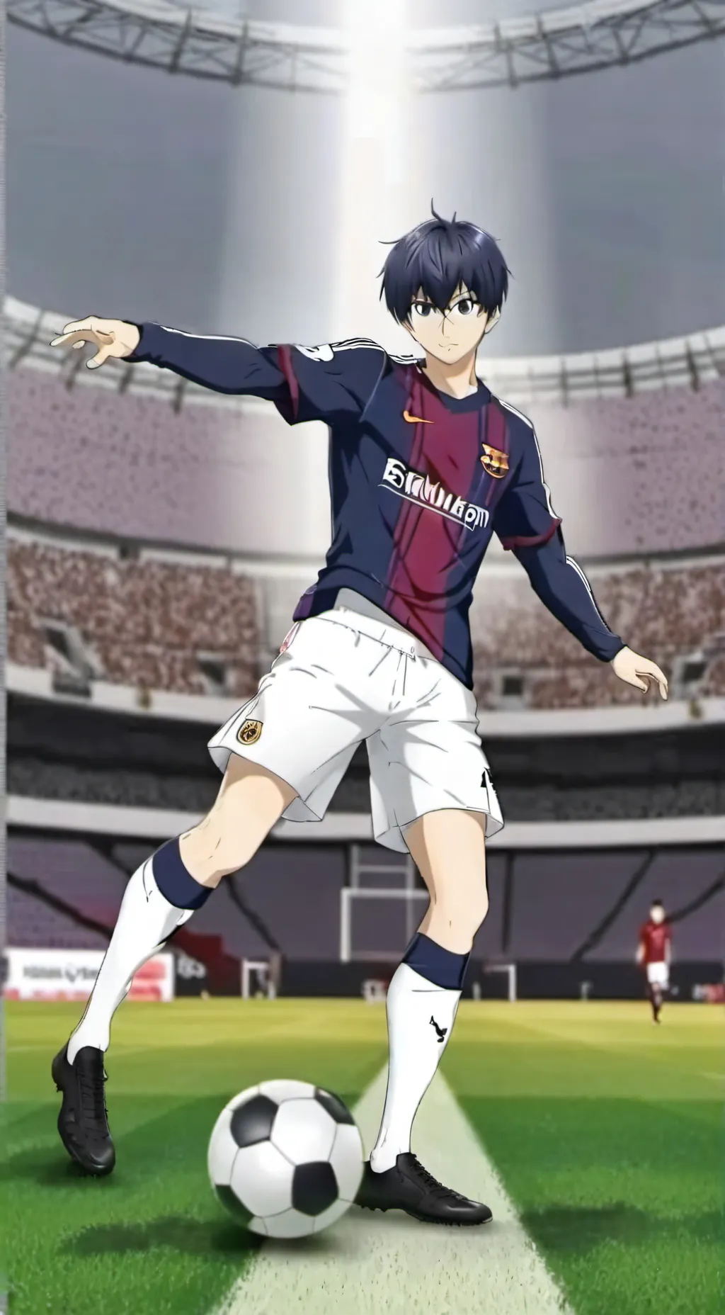 ai character: Исаги background