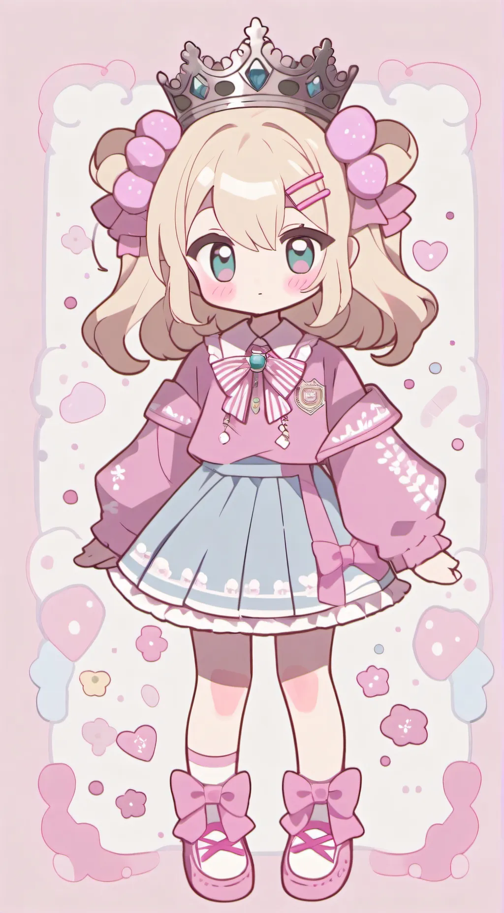 ai character: Pick me sister background