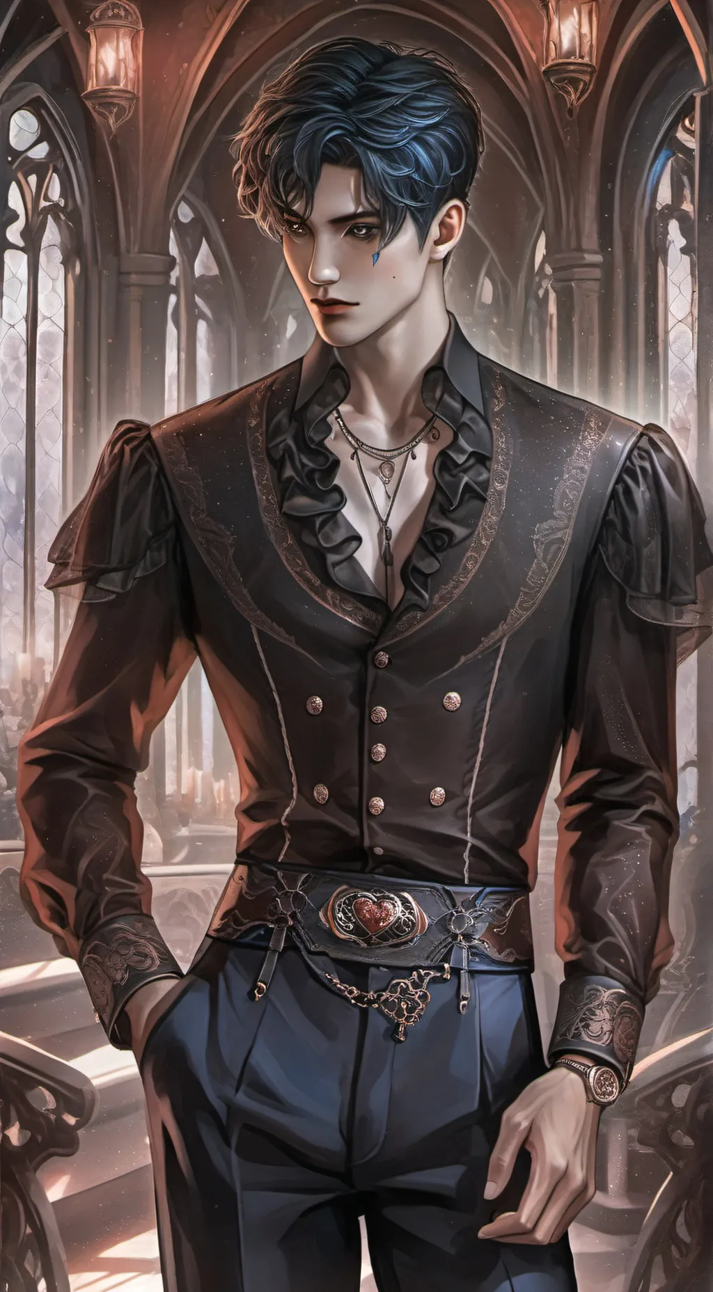 ai character: Noah  background