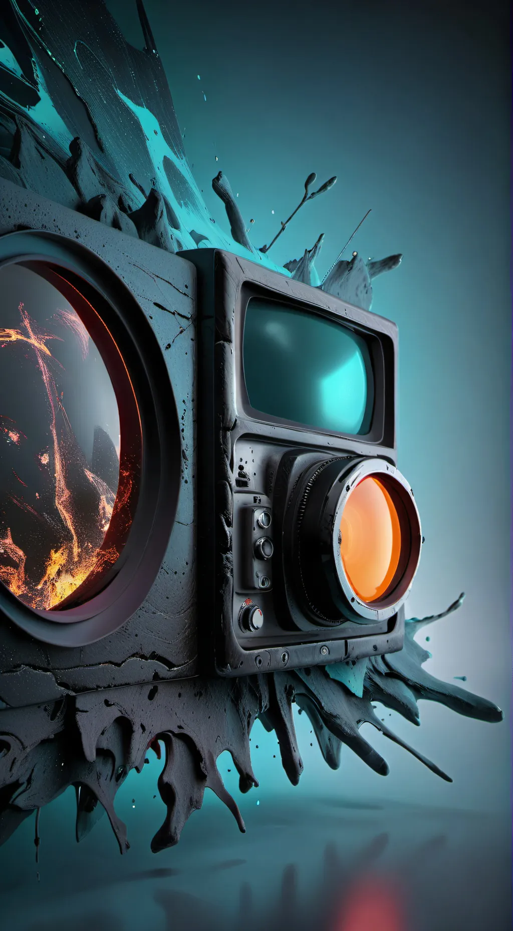 ai character: vee y Shelly  background