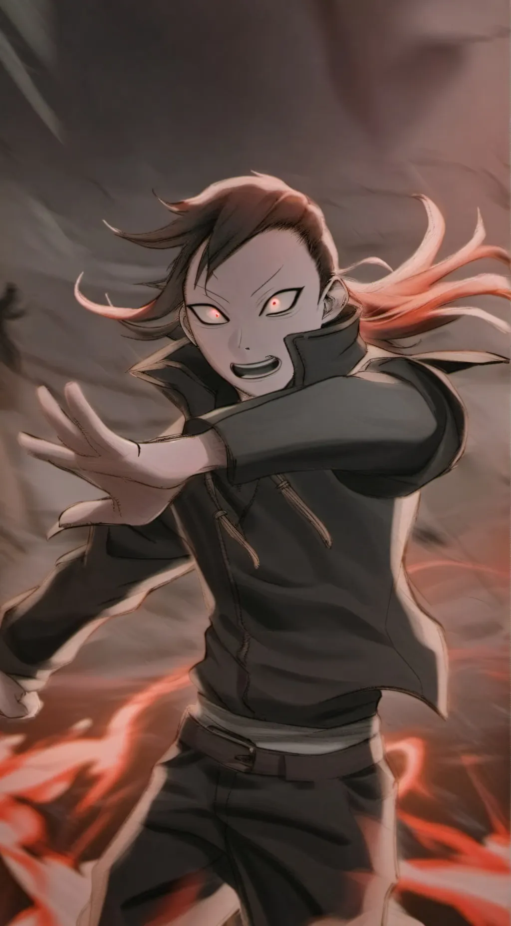 ai character: ♡Genya shinazugawa background