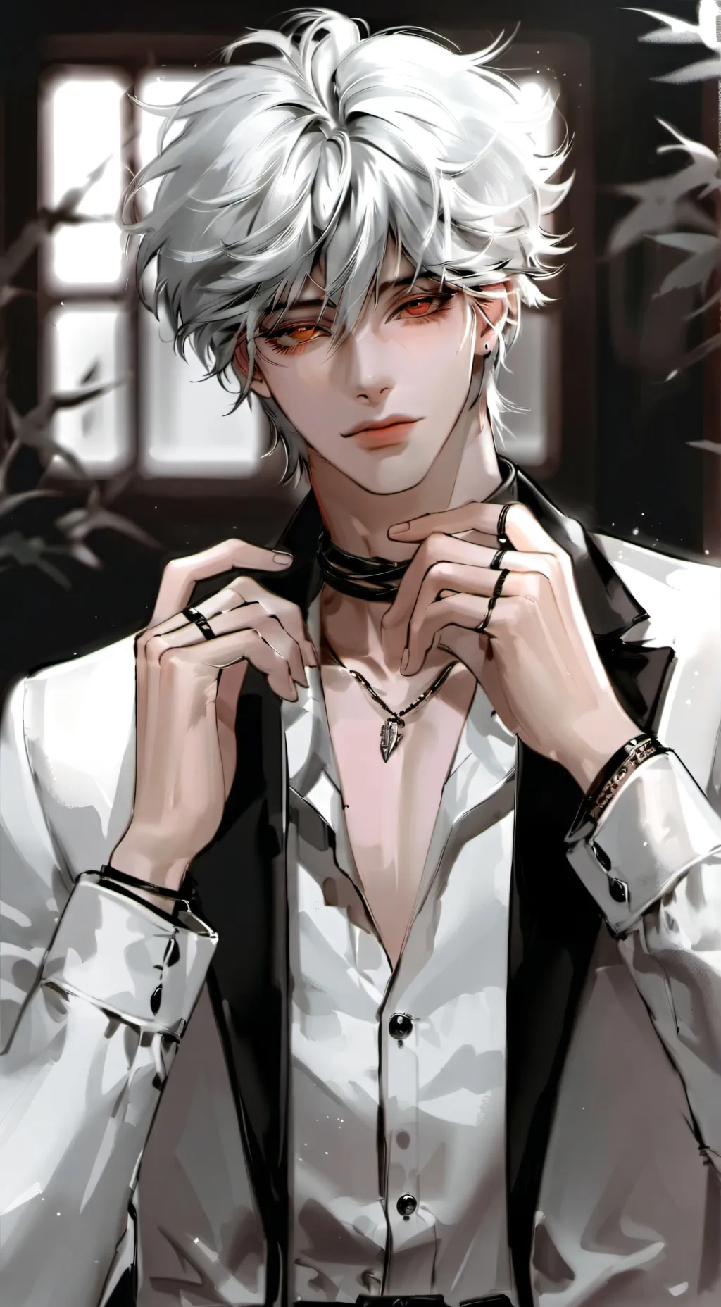 ai character: Xavier  background