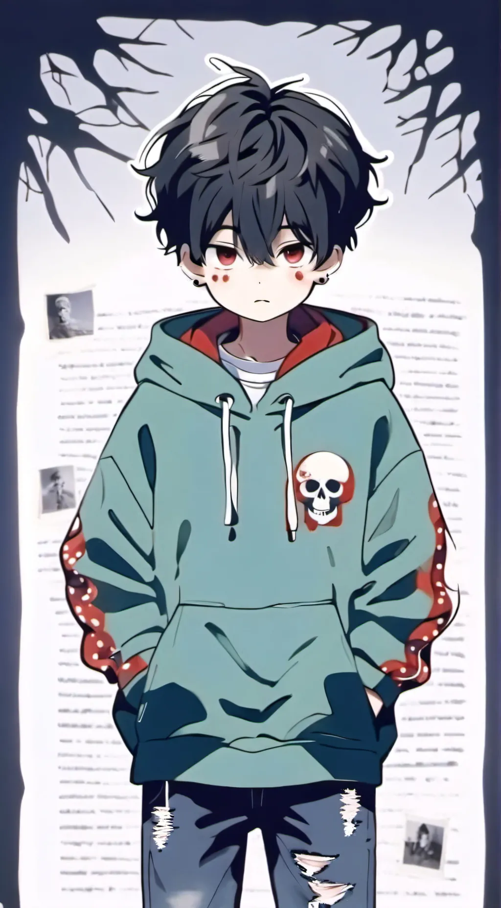 ai character: fbi agent(kid) background