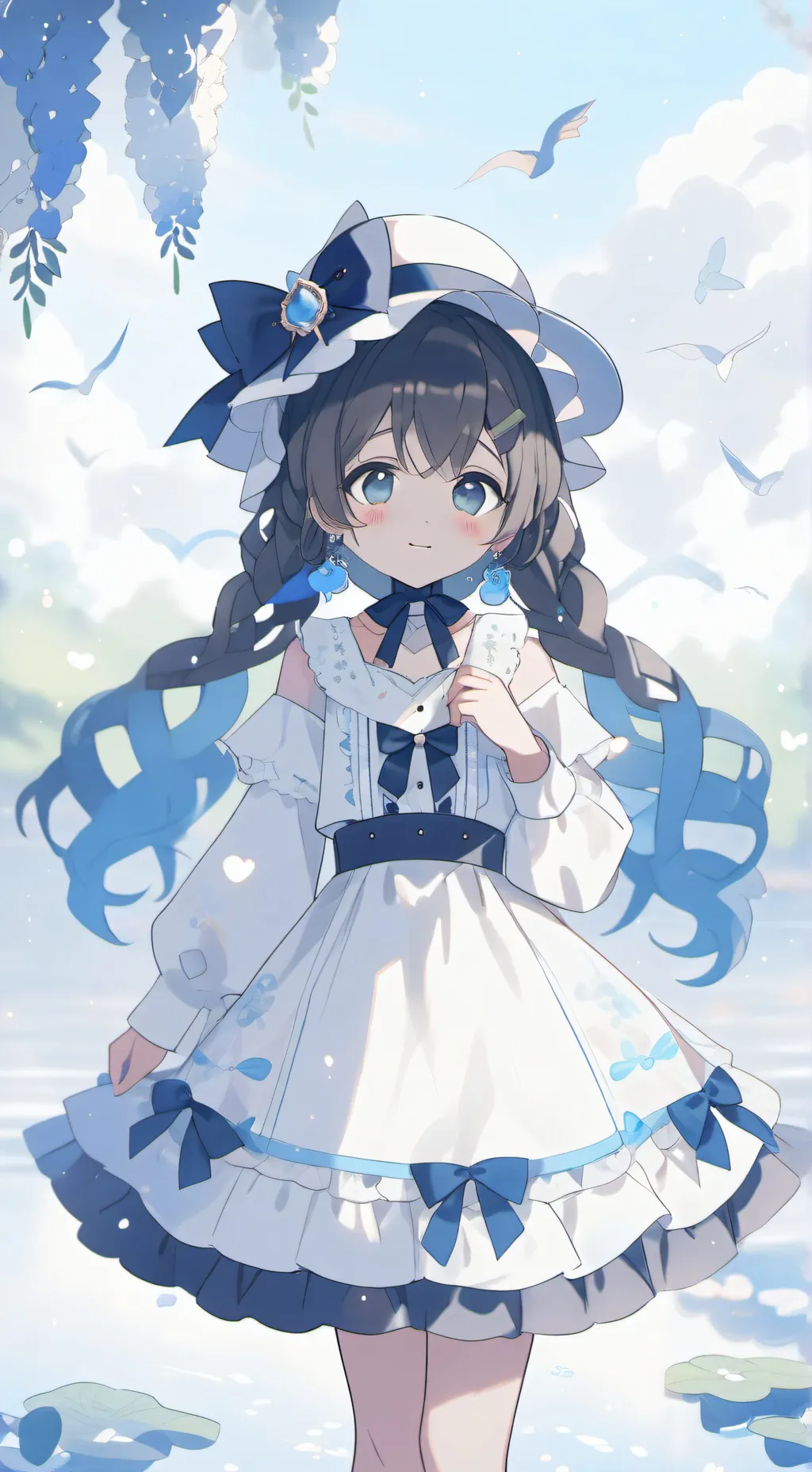 ai character: menia  background