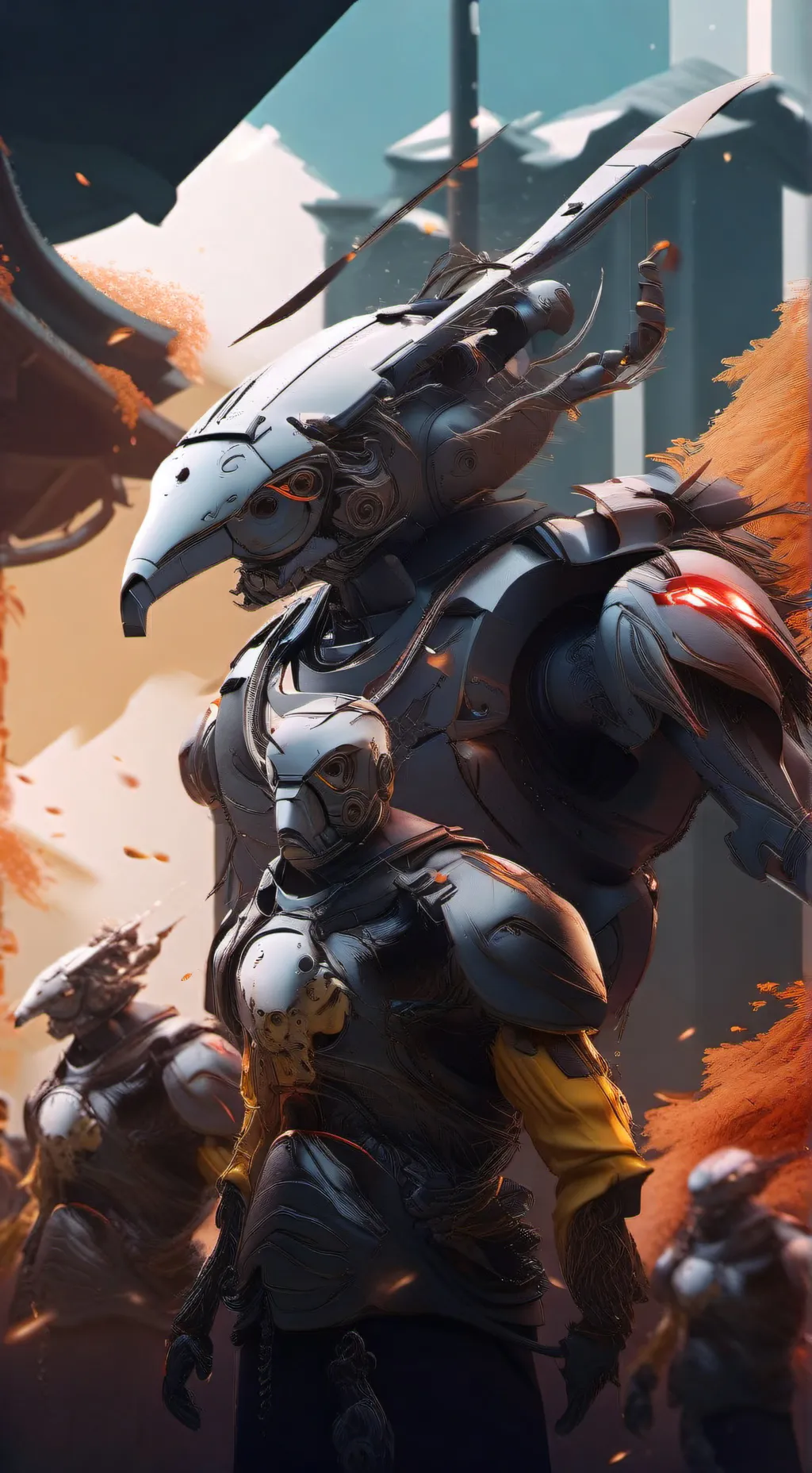 ai character: The Electric State background