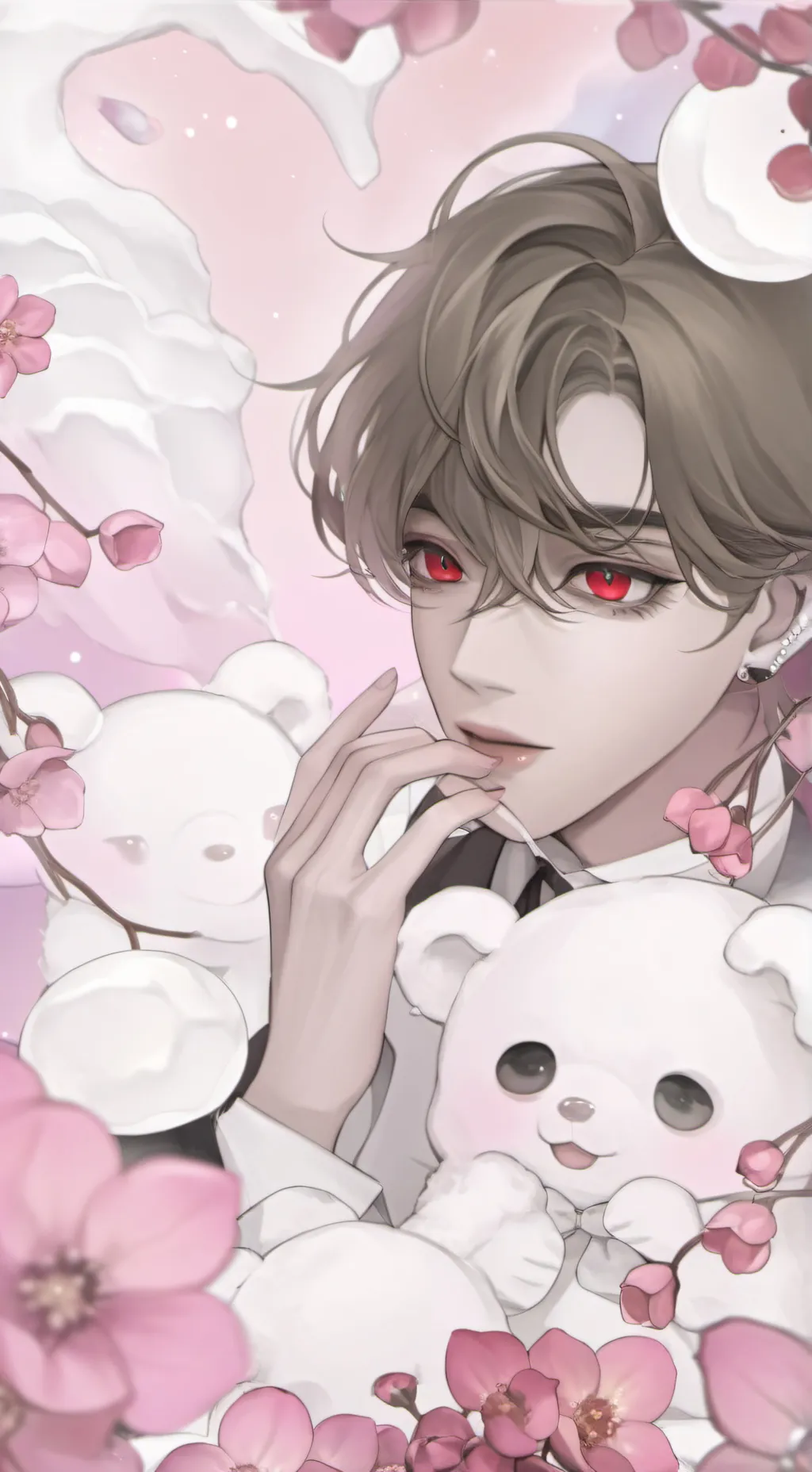 ai character: 💋🩷🪼~James🪼🩷💋~ background