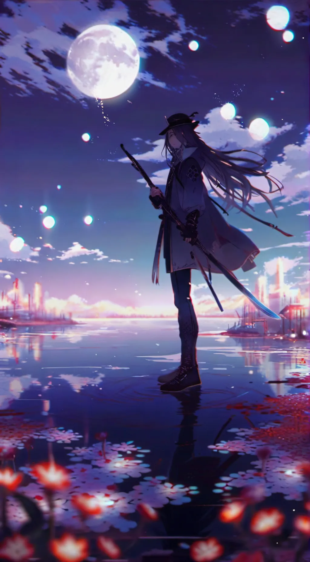 ai character: ★†Luna†★ background