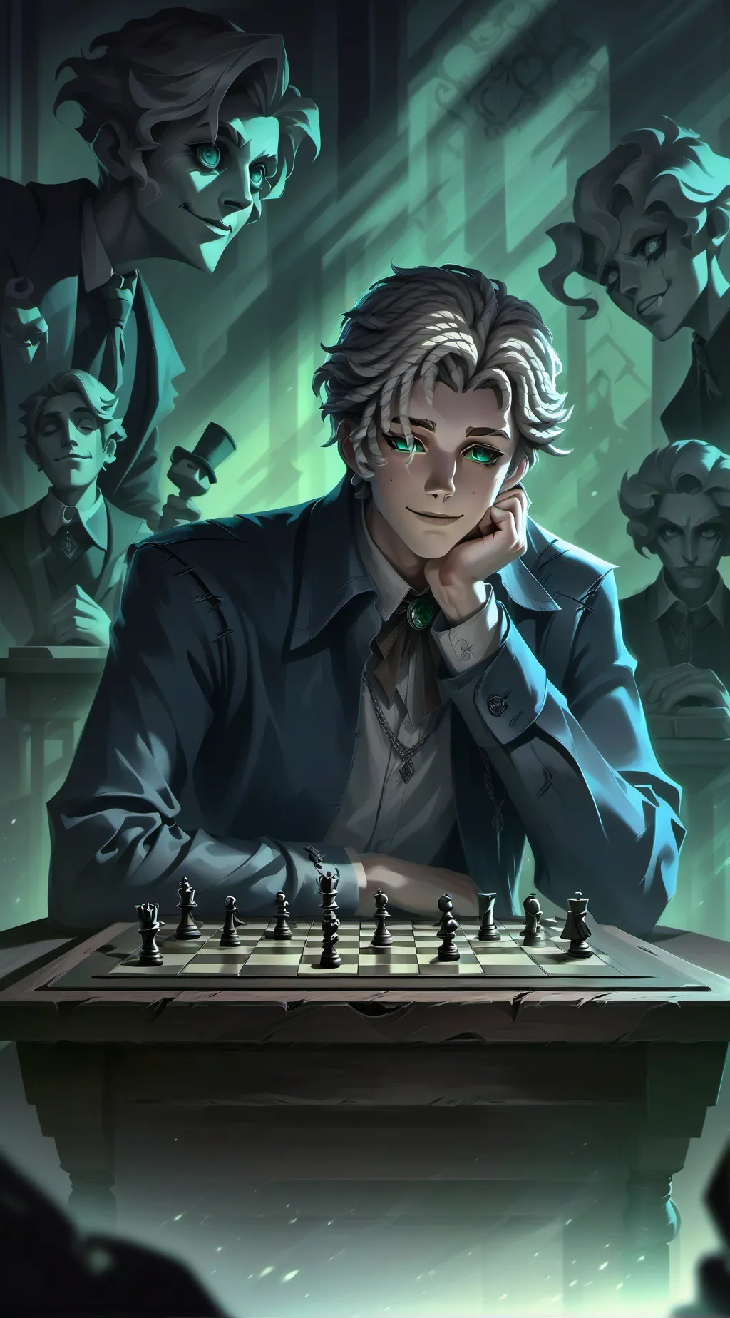 ai character: Zach background