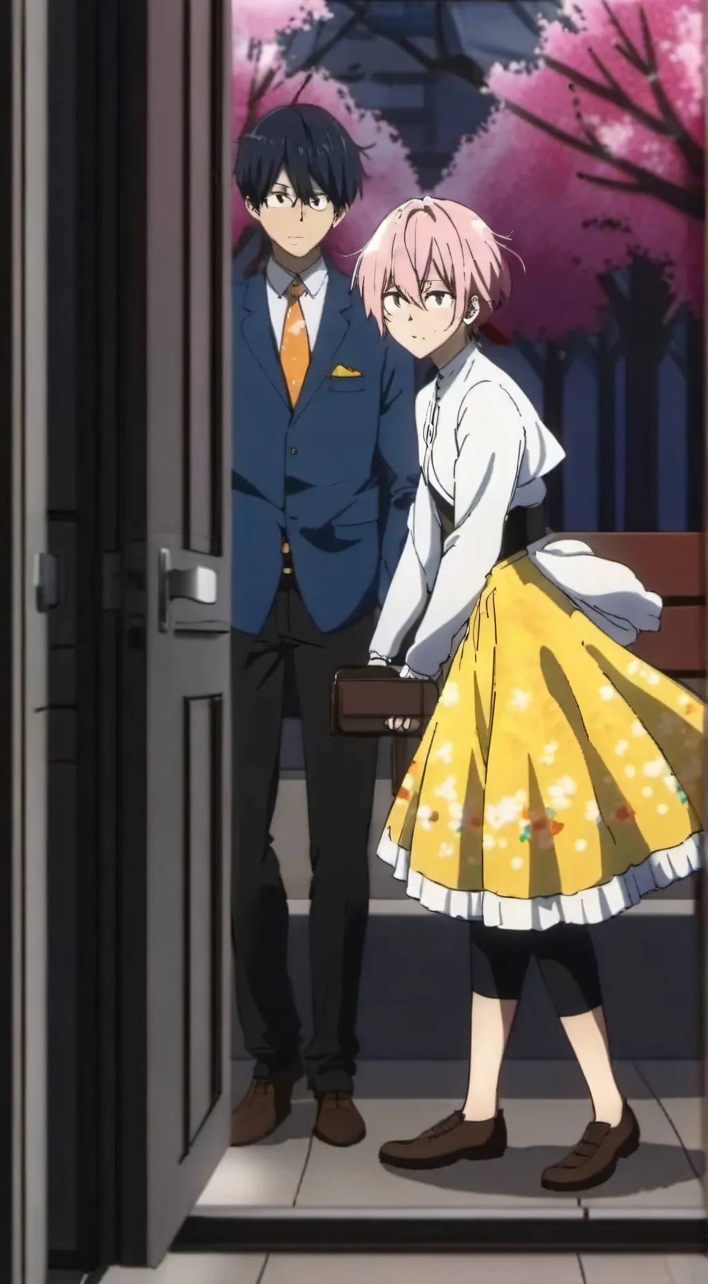 ai character: Julien et Mathis  background