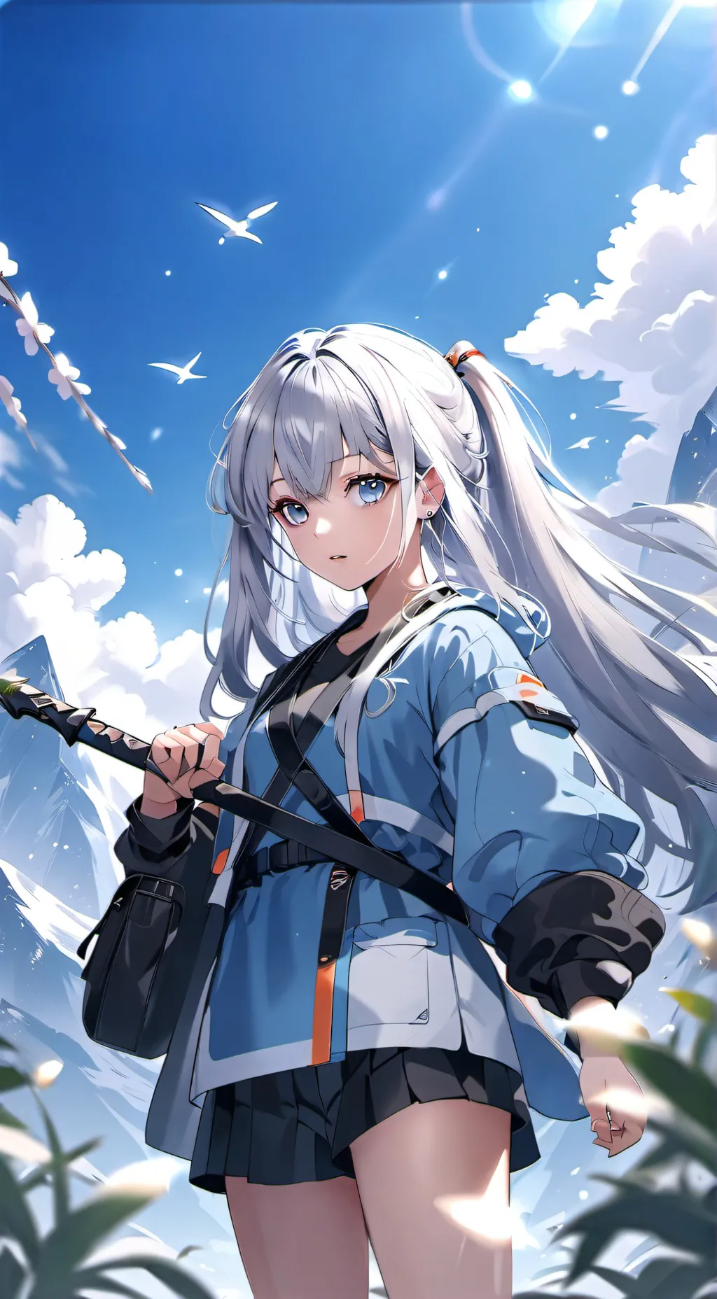 ai character: sarah background