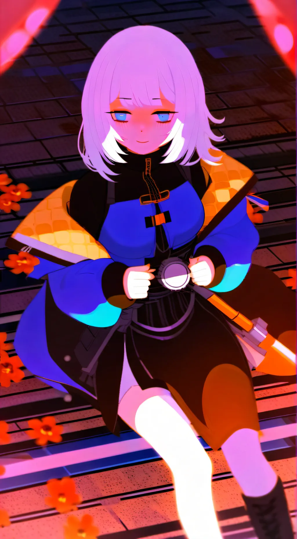 ai character: yumi (but diff) background