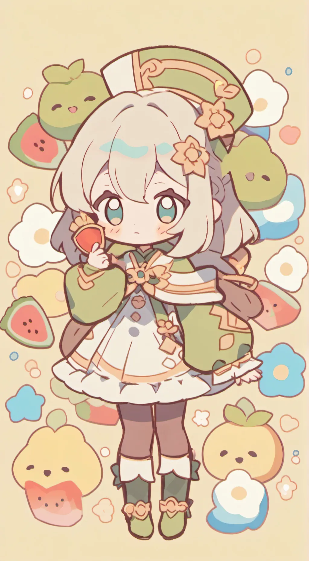 ai character: Chinni bani background