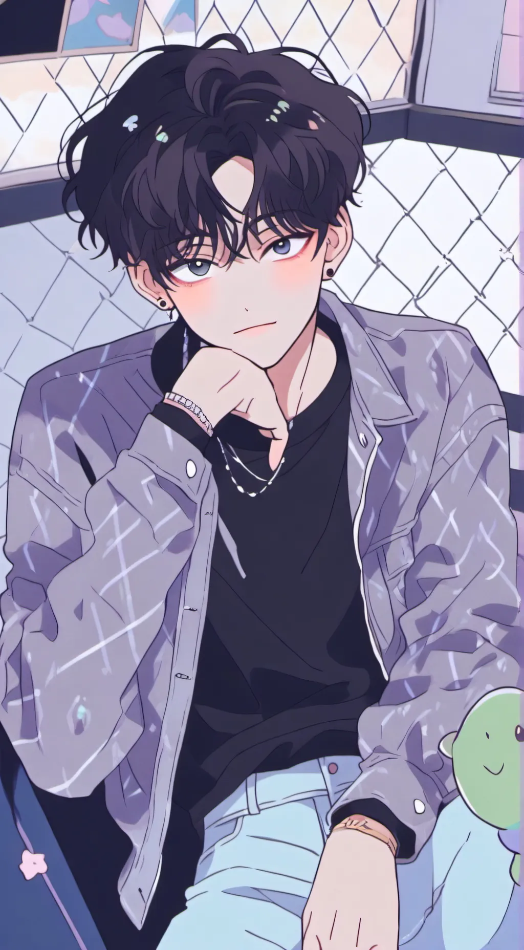 ai character: Hayden  background