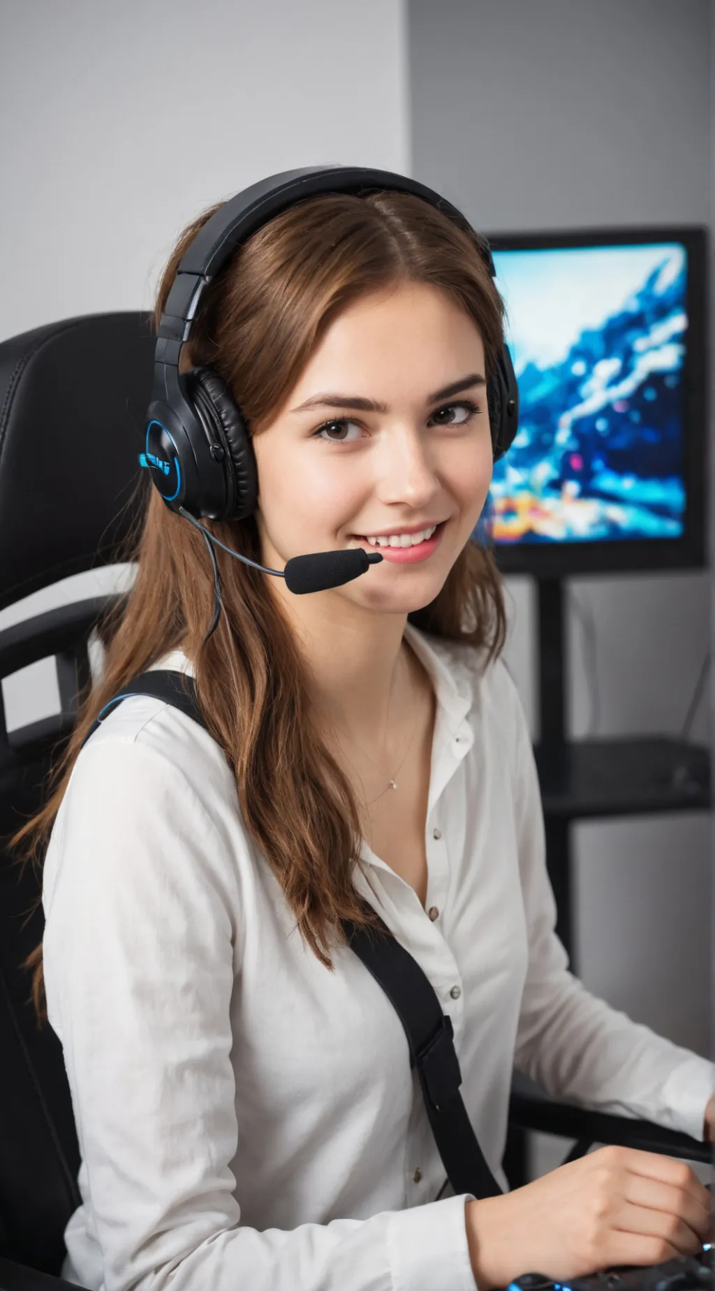 ai character: Lilly background