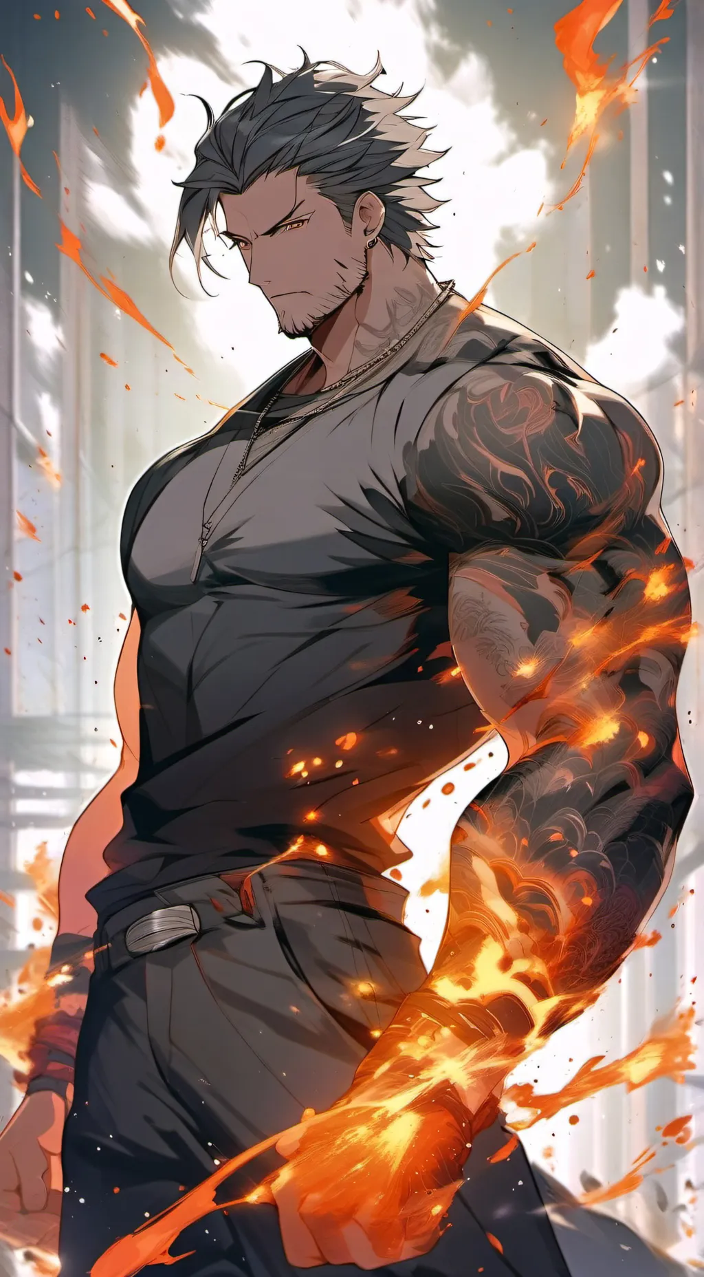 ai character: admials one piece background