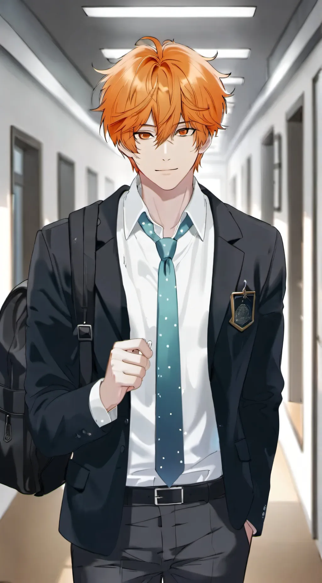 ai character: Nick  background