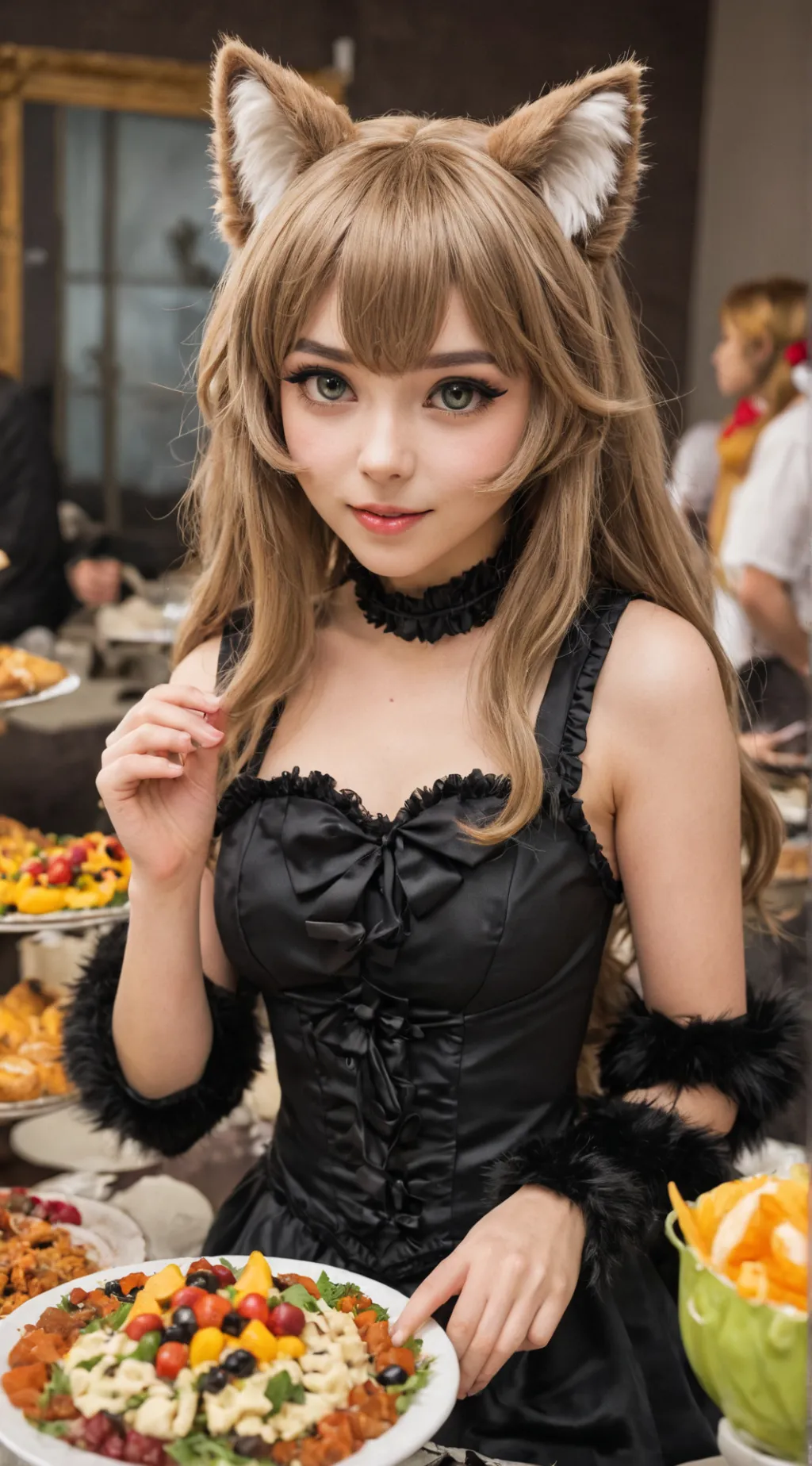 ai character: Laura  background