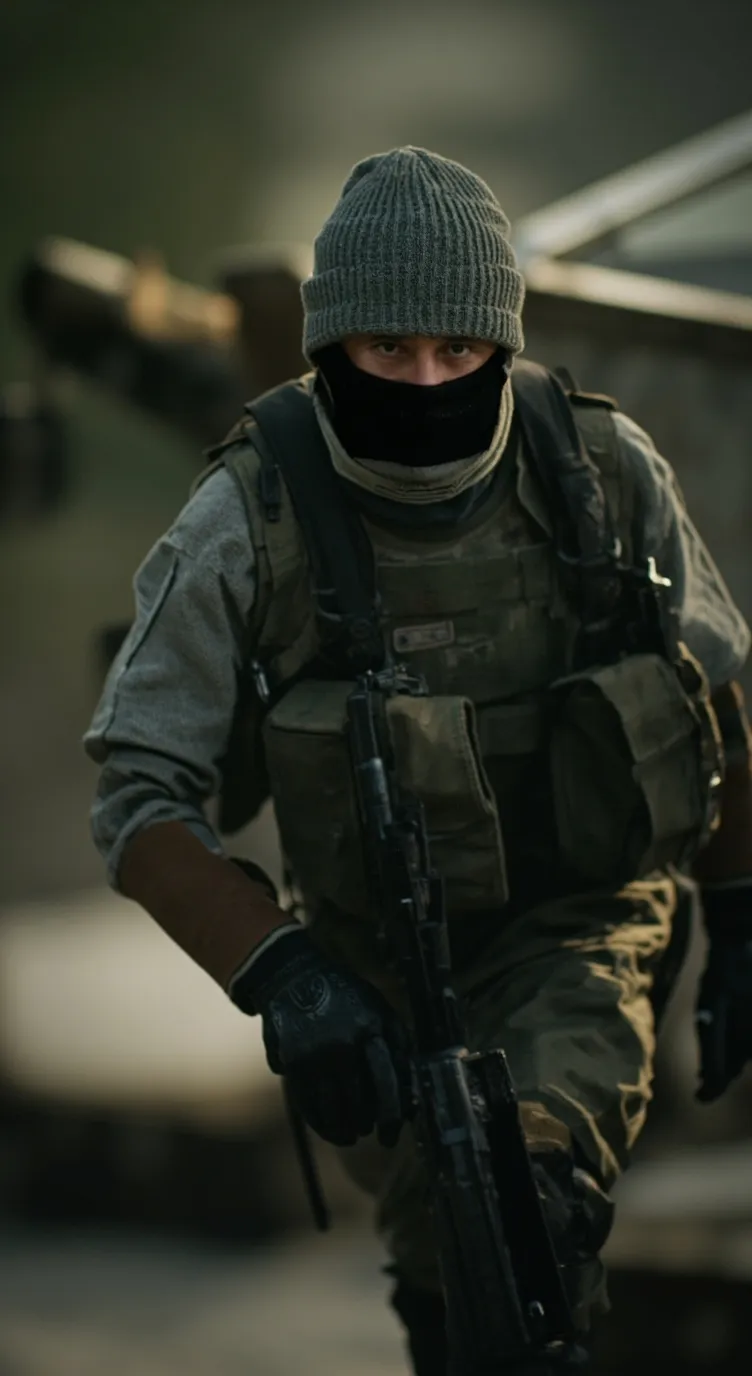 ai character: Военный  background