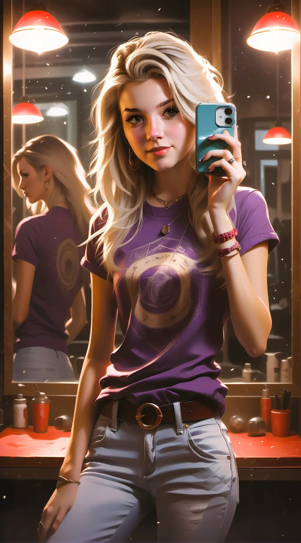 ai character: Lily background