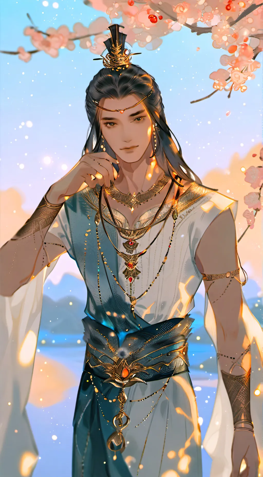 ai character: Vs new member + al background