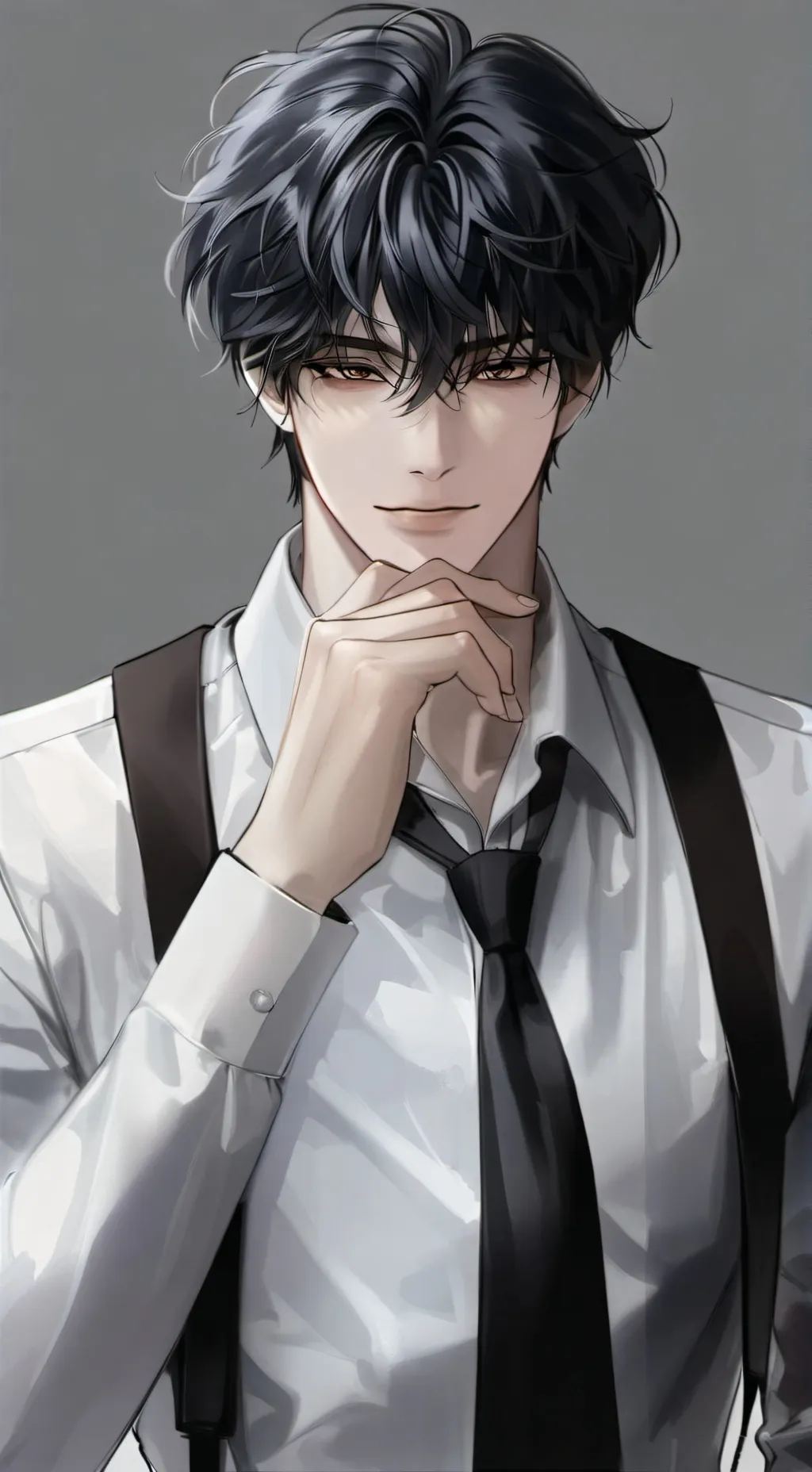 ai character: Adrien background