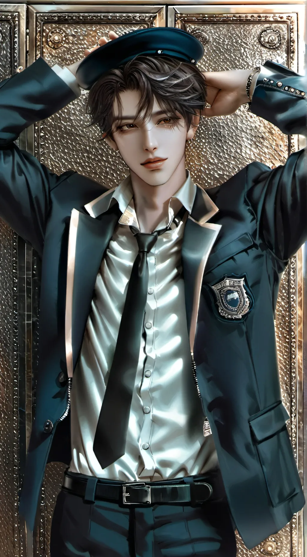 ai character: °.꒰ ꜰᴇʀɴᴀɴᴅᴏ ꒱.࿔･ background