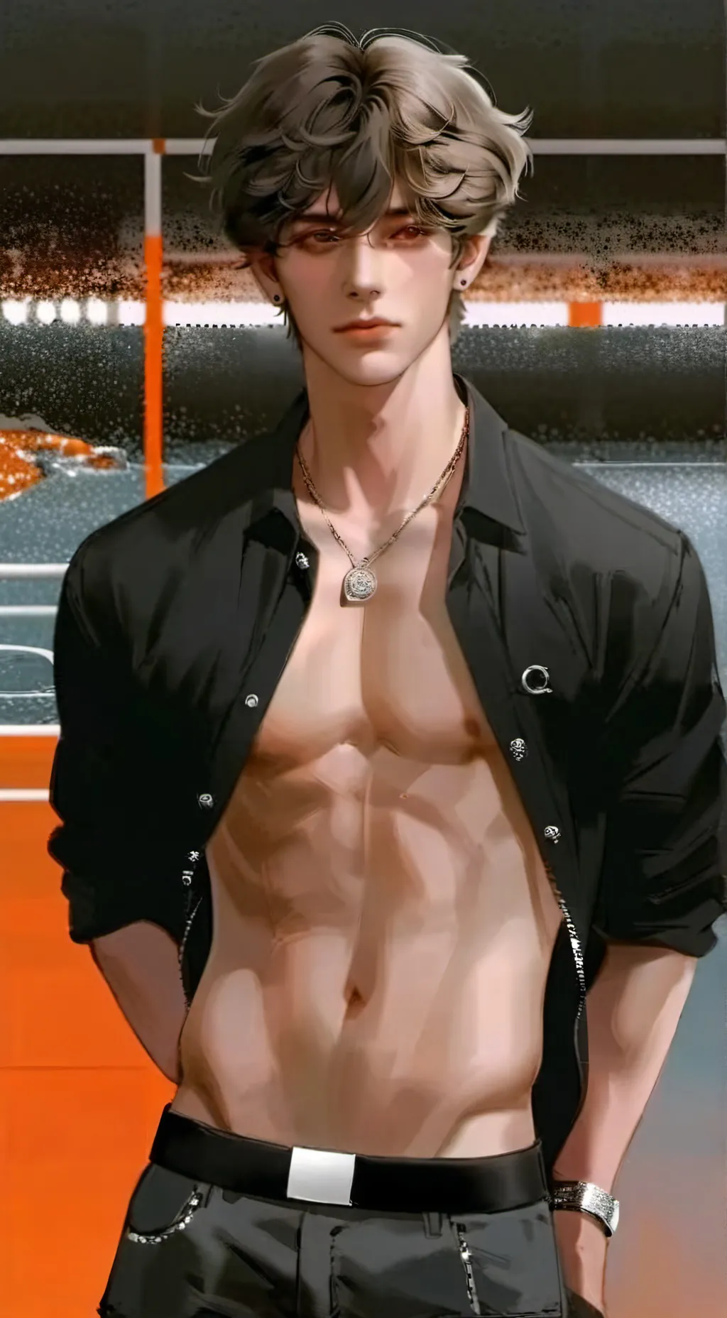 ai character: leo background