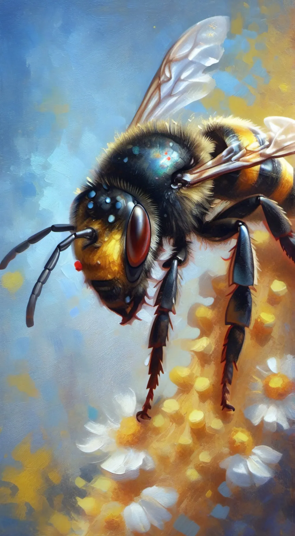 ai character: Honey background