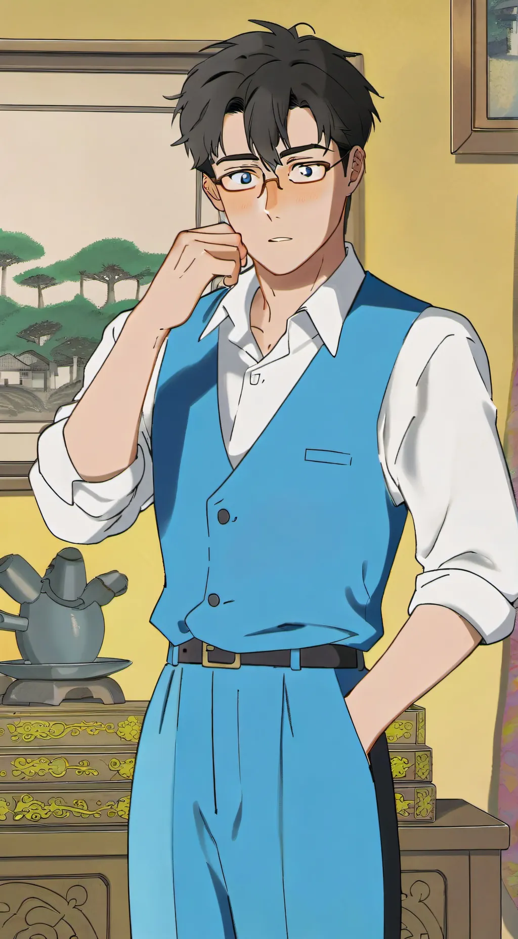 ai character: Mateo  background