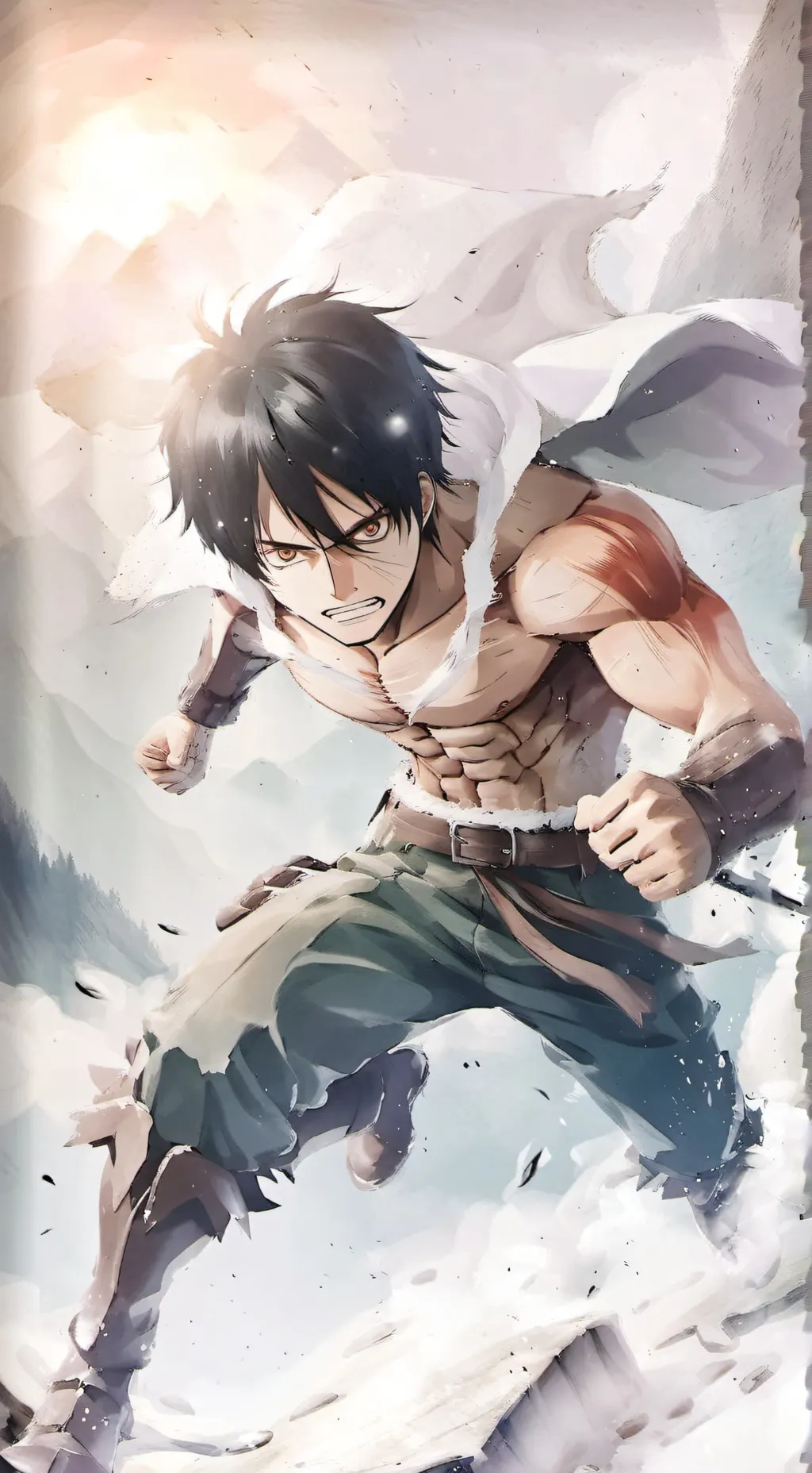 ai character: eren background