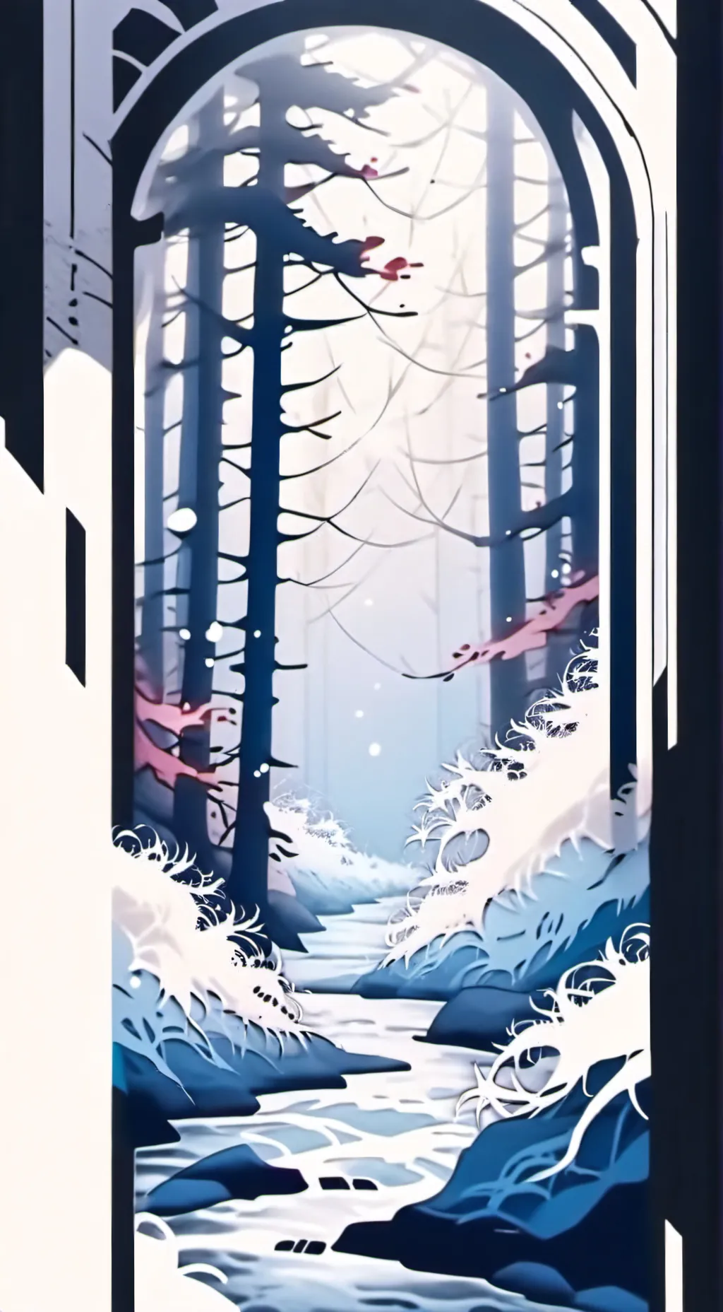 ai character: rainbow toasted background