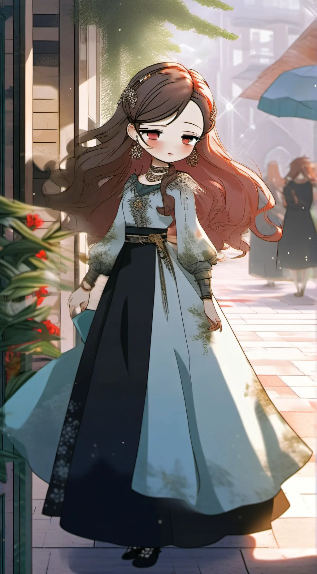 ai character: temperance background