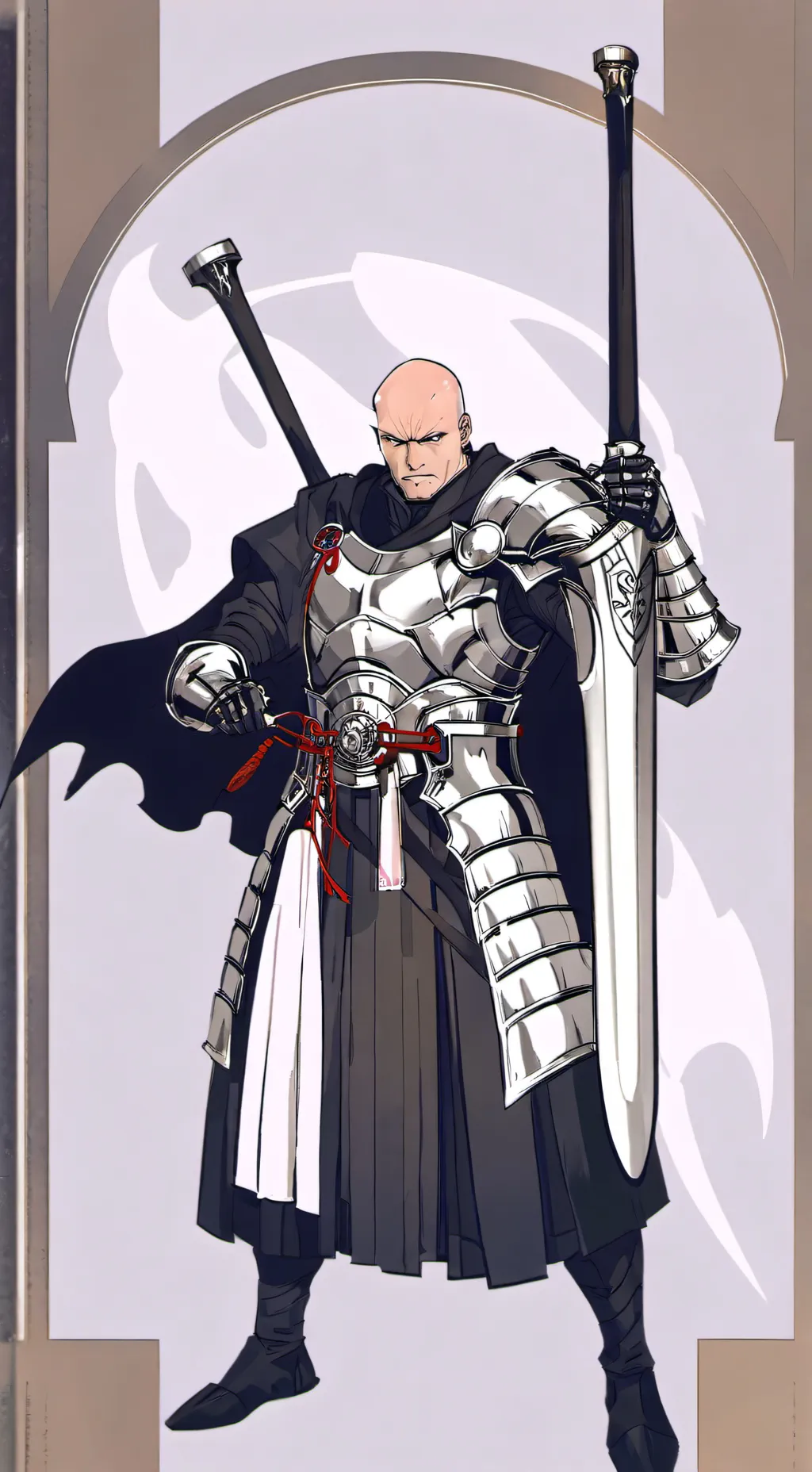 ai character: Чверк background