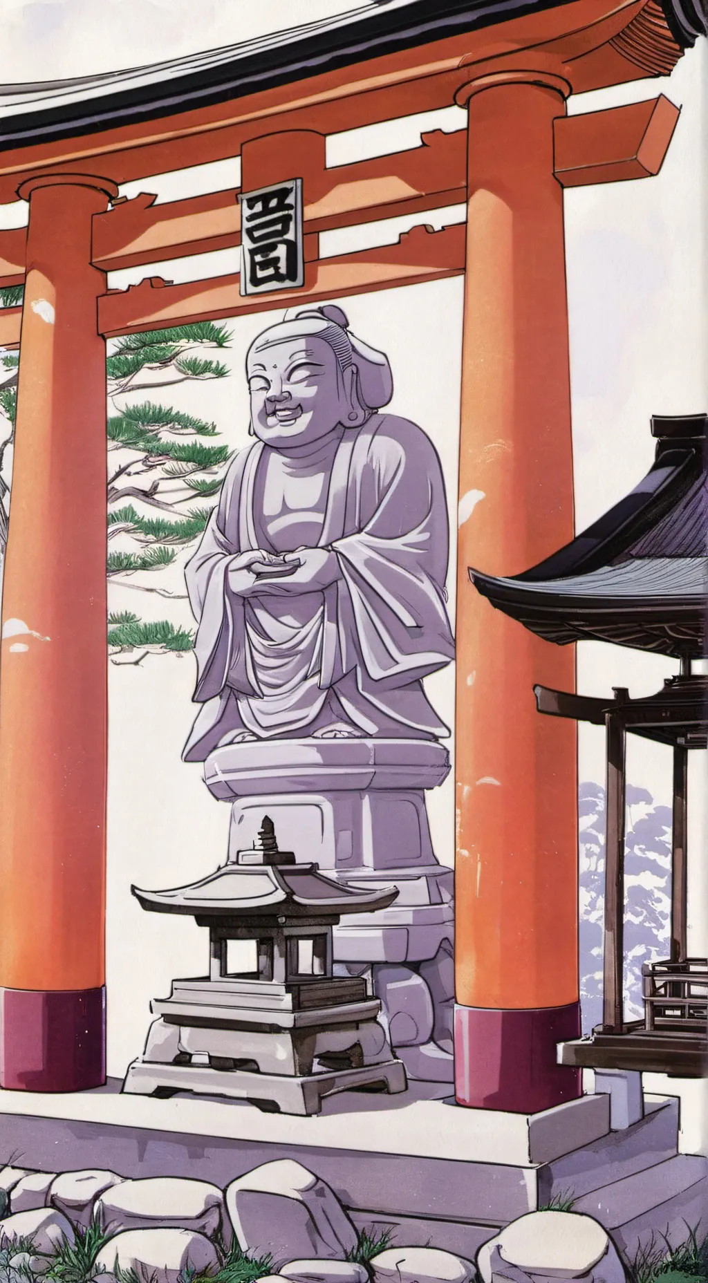 ai character: ~{• Kny..? •}~ background