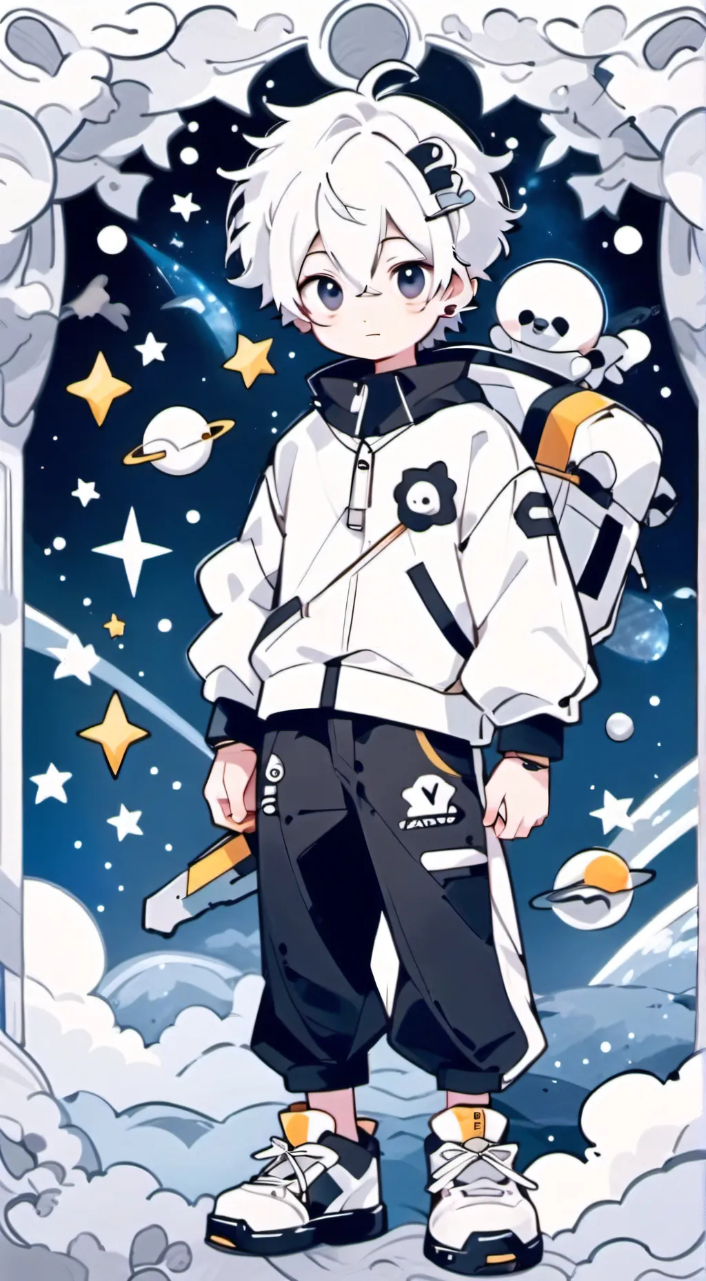 ai character: astro background