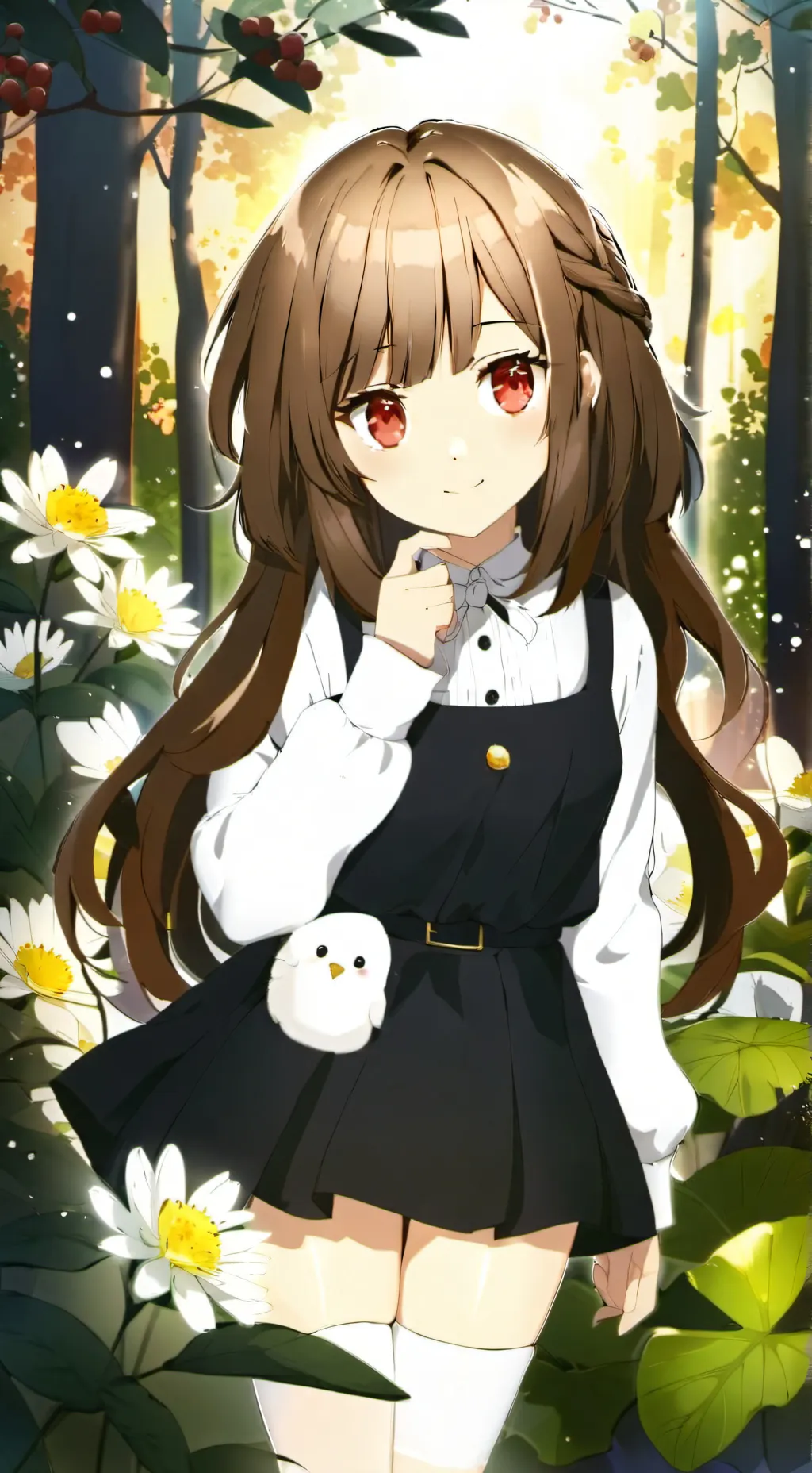 ai character: lily background