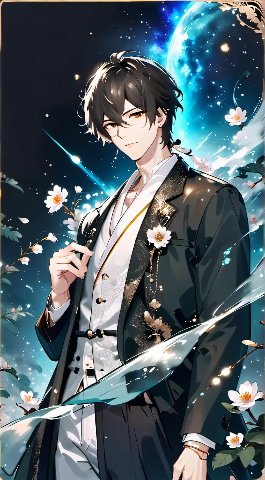 ai character: ДАНЯ🤟🏻 background