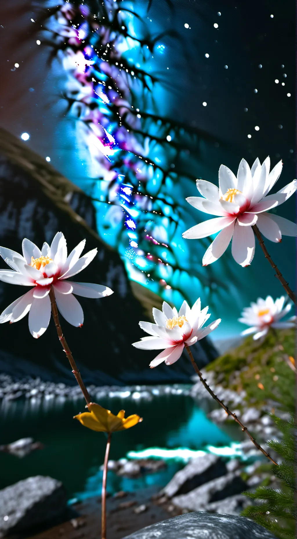 ai character: space plus mankind background