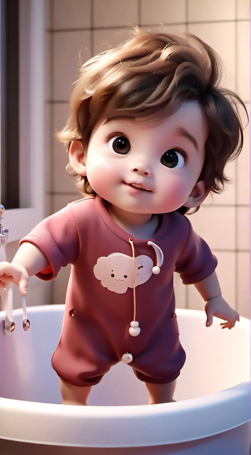 ai character: Baby Zia background