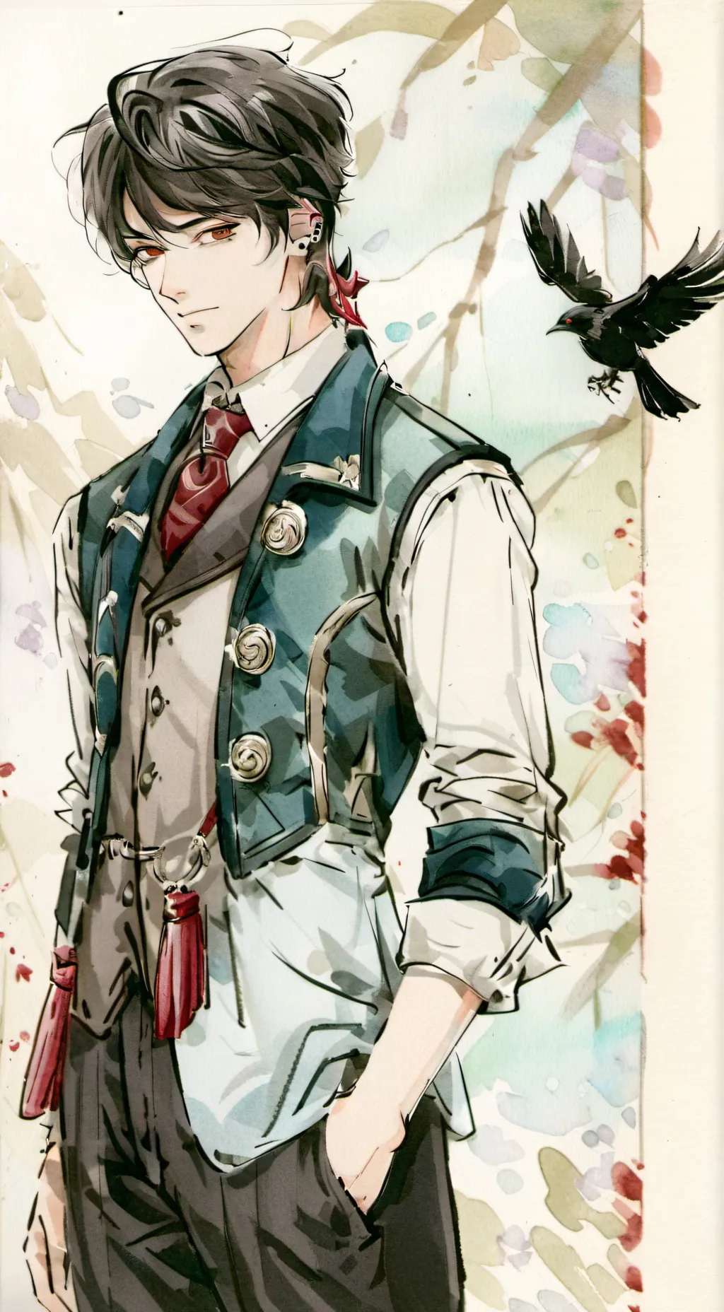 ai character: Soan Papdi background