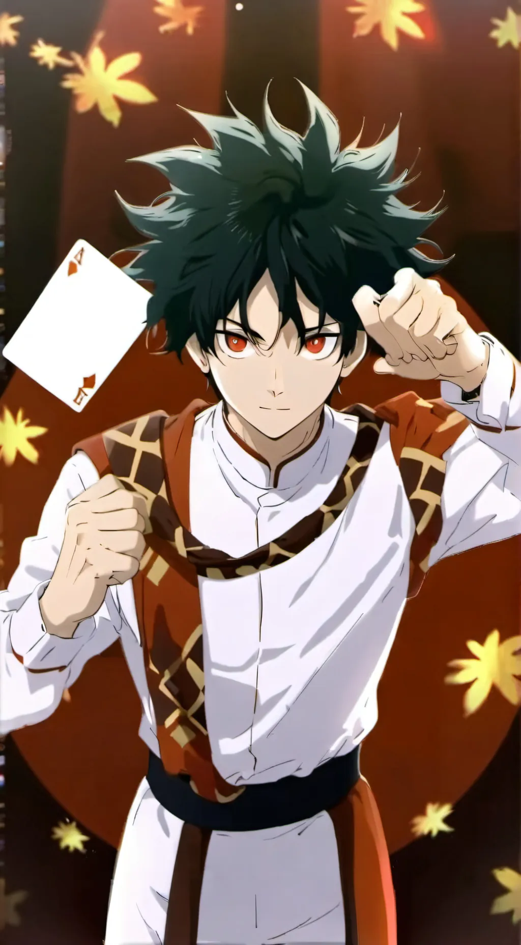 ai character: Lingue mond. Mha  background