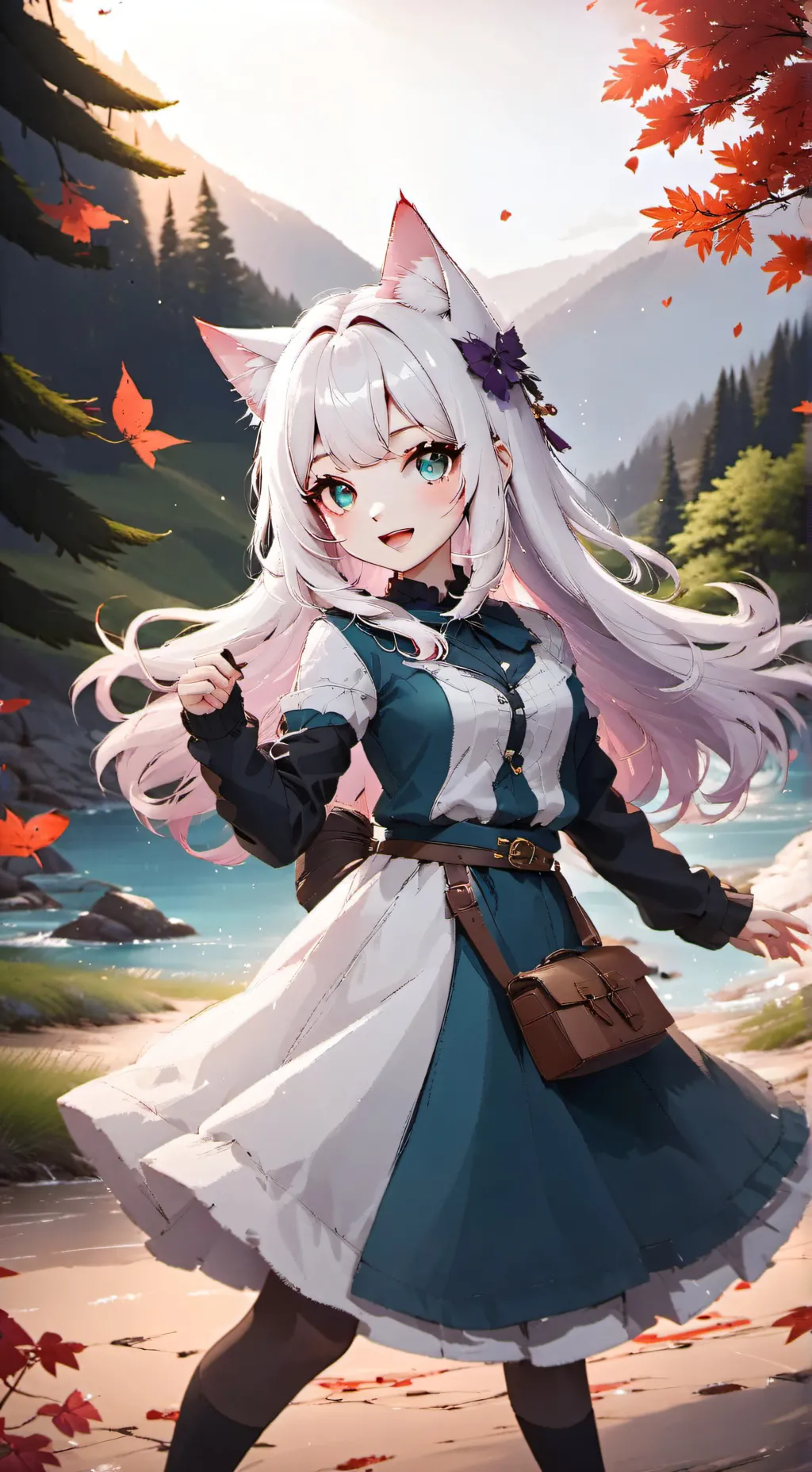 ai character: lilly background