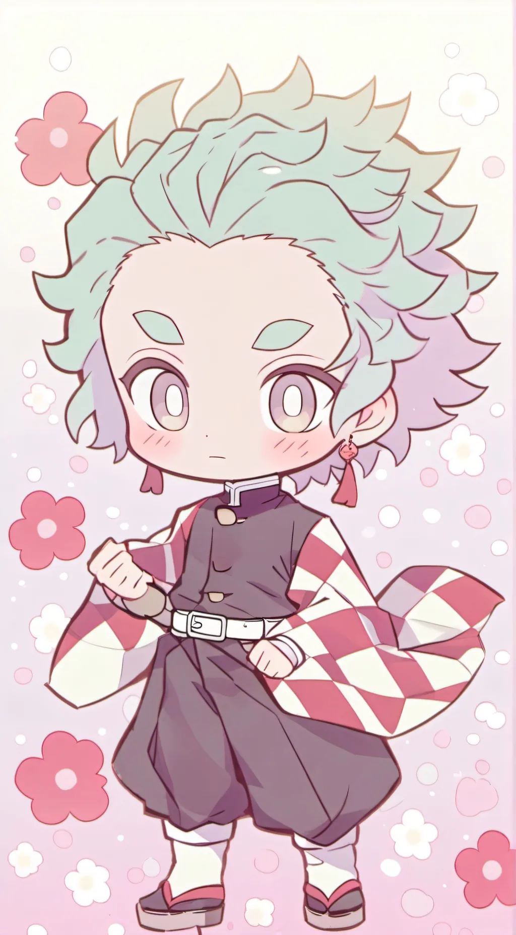 ai character: kny vampire background