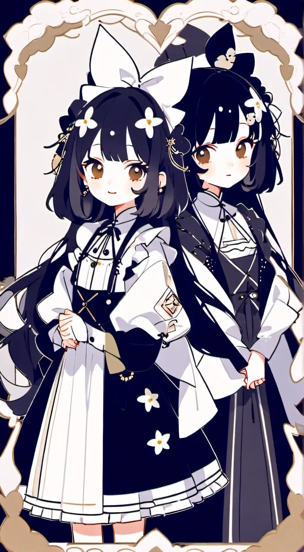 ai character: cherry background