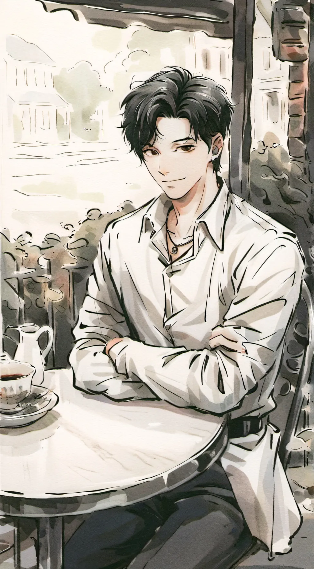 ai character: Percy Rojas background