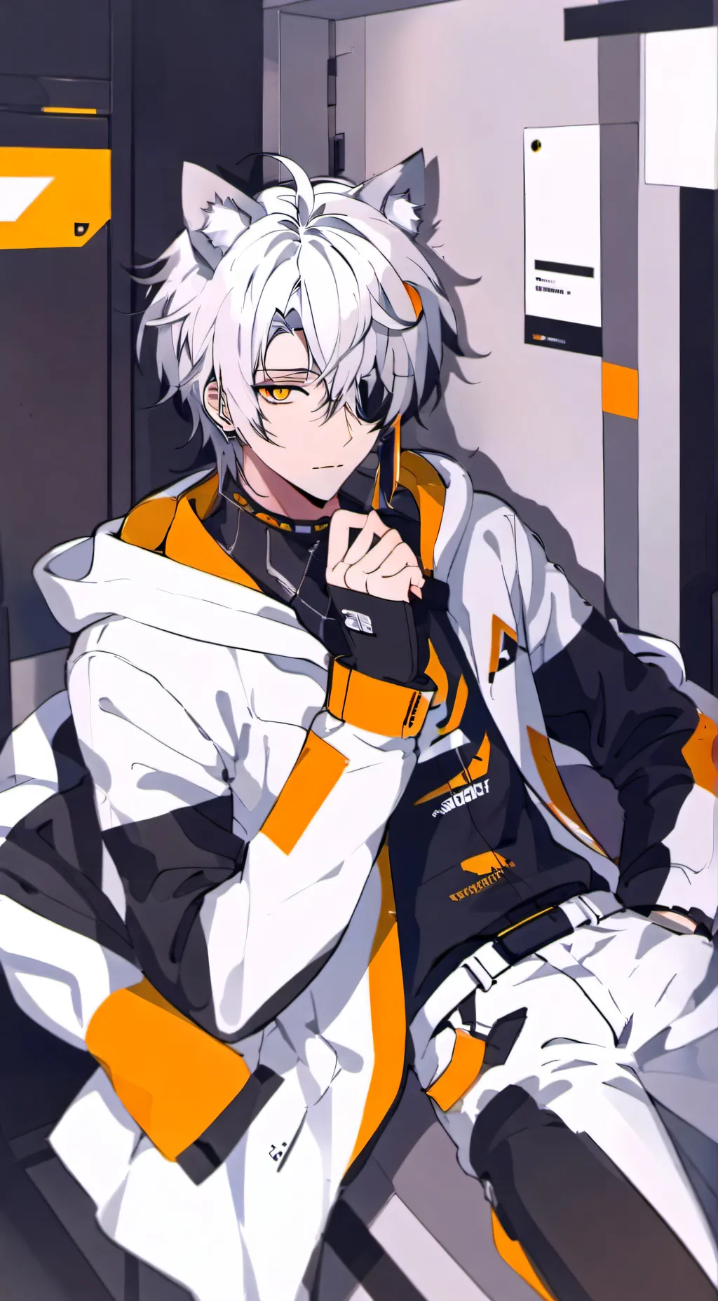 ai character: Derek background