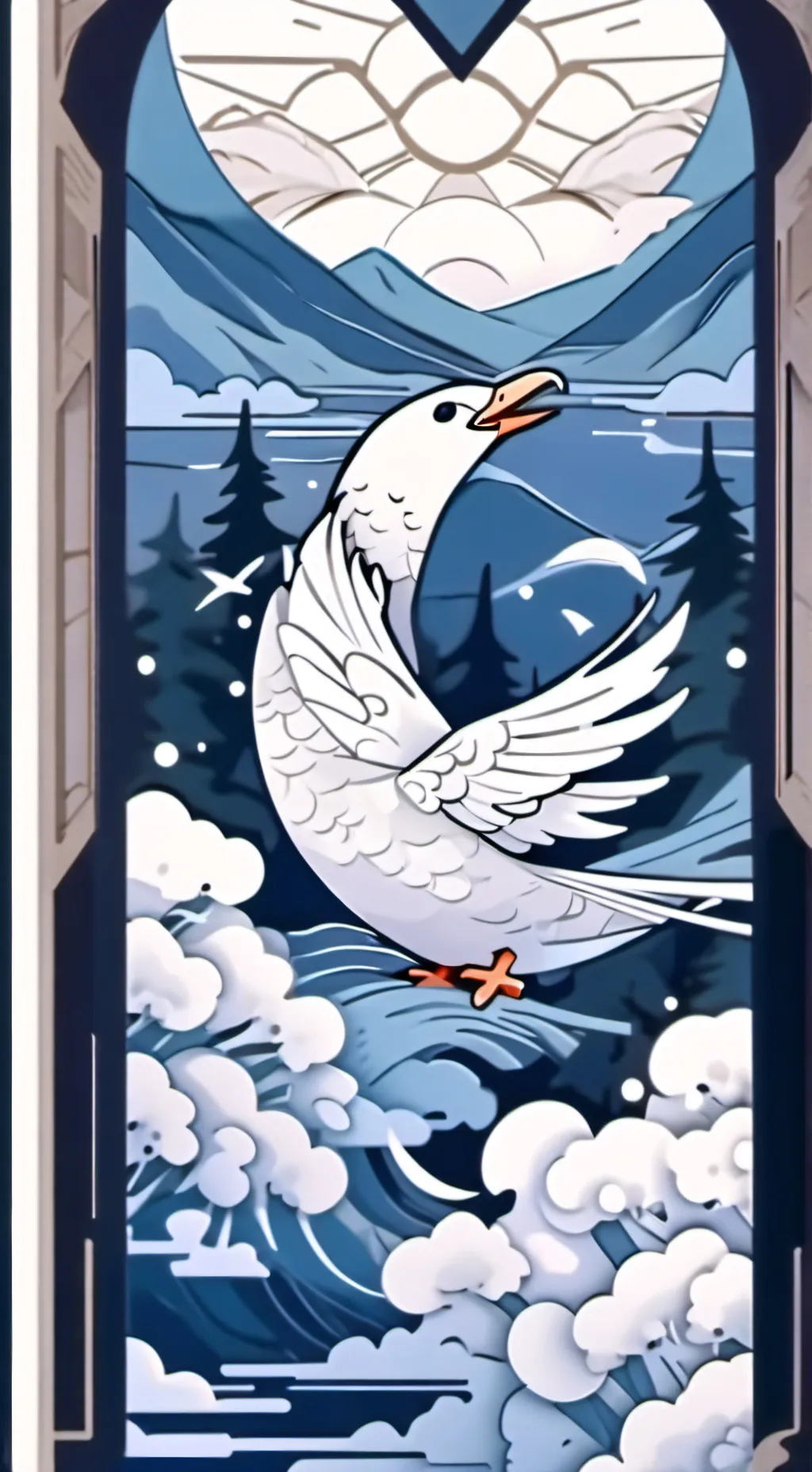 ai character: Ninjago, Dragon background