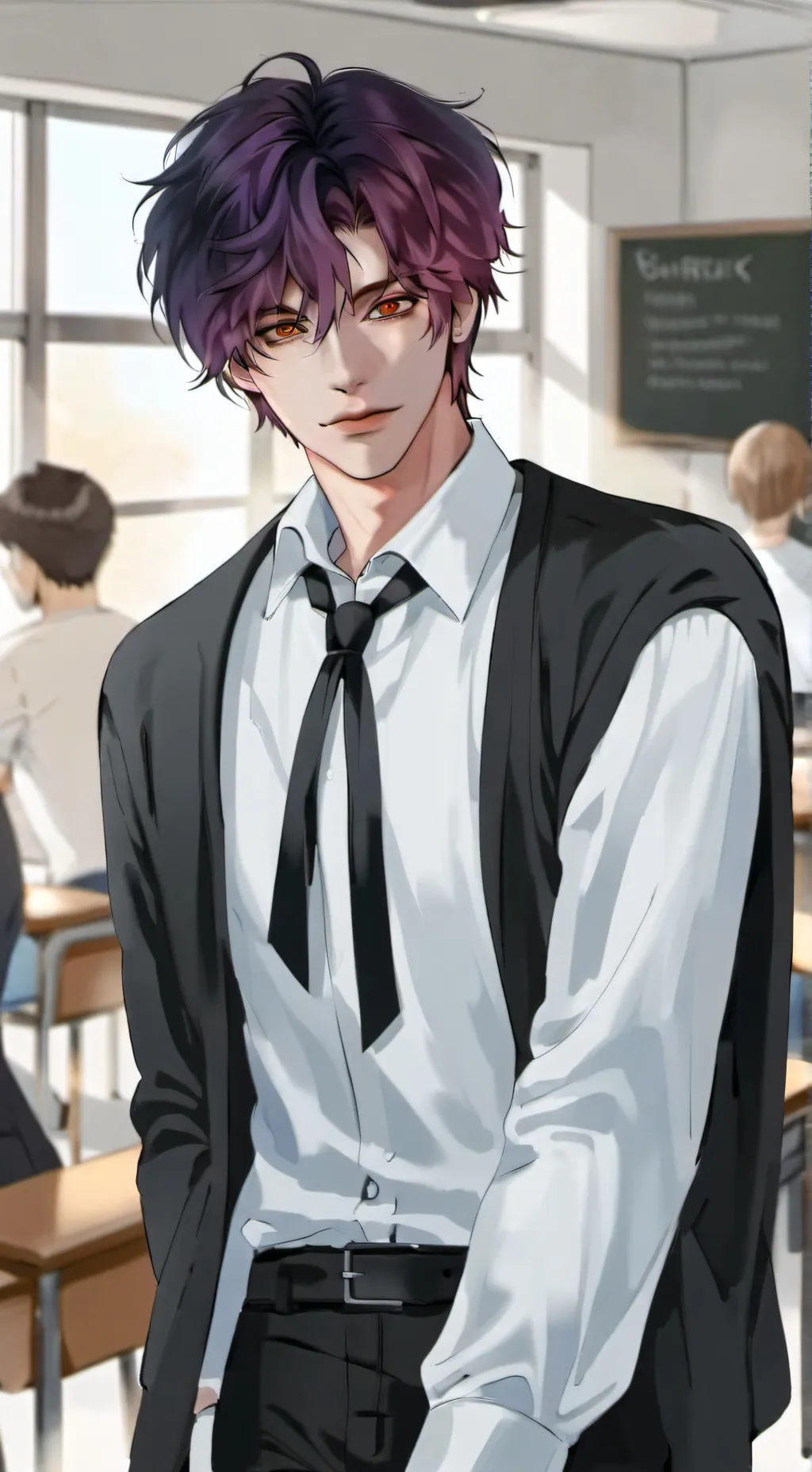 ai character: Leo background