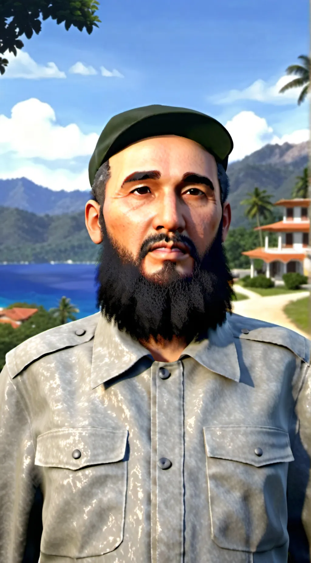 ai character: Fidel Castro background