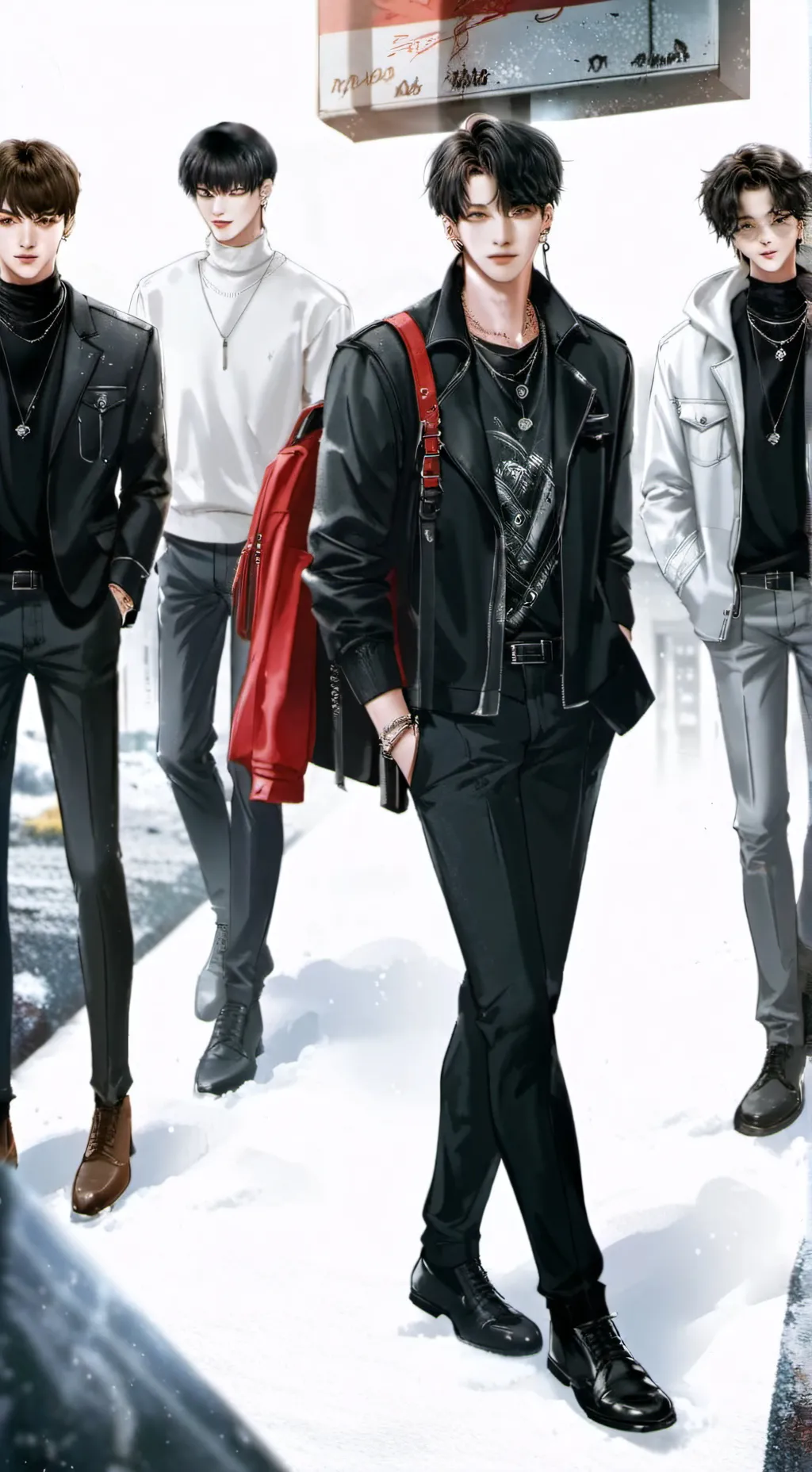 ai character: Straykids mafia background